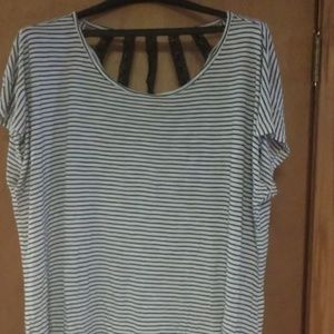 Lane Bryant stripped shirt